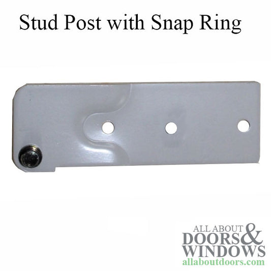 Truth 11605 Casement Sash Bracket Stud Post with Snap Ring