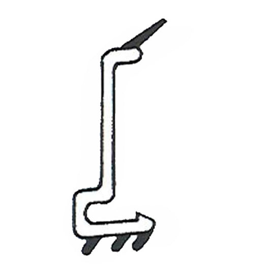 Perma-Shield Patio Door Glazing Bead, 1" Rails