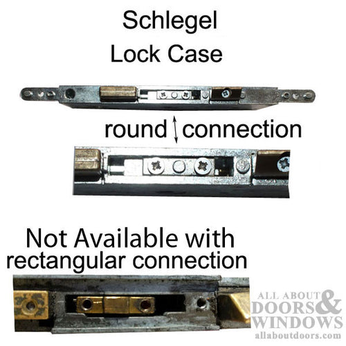 Schlegel 55/68 Mortise Lock Case only, Active  Euro Version - New Style - Schlegel 55/68 Mortise Lock Case only, Active  Euro Version - New Style