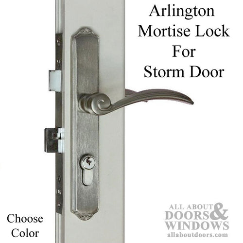Arlington Mortise Lock with Handle for Storm Door - Arlington Mortise Lock with Handle for Storm Door