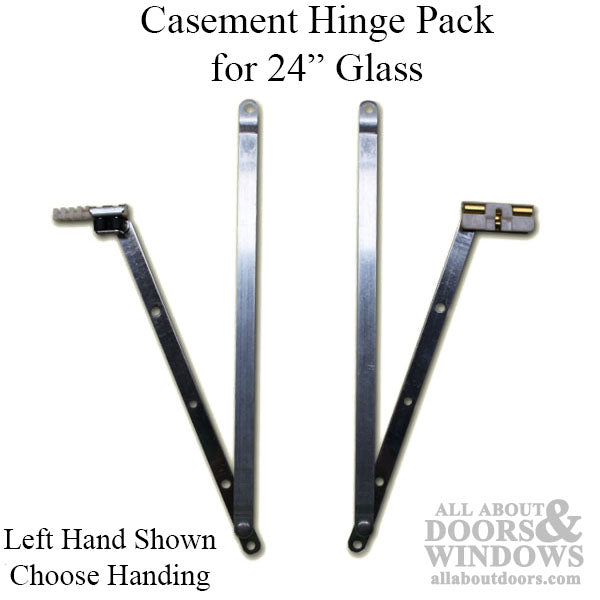 Pella 24 Inch Casement Hinge Pack Choose Handing - Pella 24 Inch Casement Hinge Pack Choose Handing