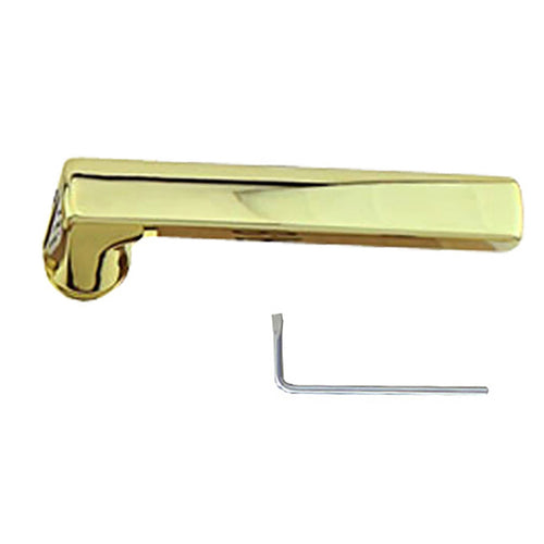 Dallas Lever Handle for Active/Inactive Handlesets - Resista Brass - Dallas Lever Handle for Active/Inactive Handlesets - Resista Brass