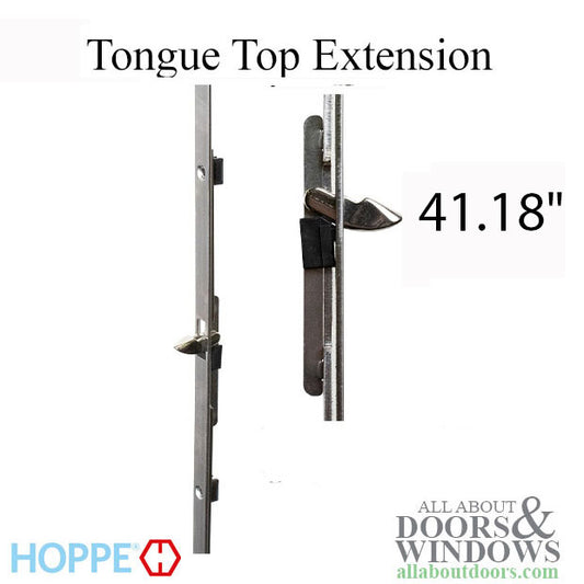 Hoppe Upper Extension, 16mm Faceplate, 55.75" Overall Length