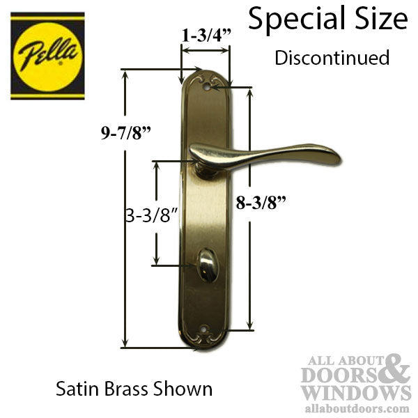 Euro Active Handle Set - Left Hand - Polished Brass - Euro Active Handle Set - Left Hand - Polished Brass
