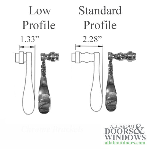 HOPPE Munchen Dummy Low Profile Handle Set Right Hand Satin Nickel - HOPPE Munchen Dummy Low Profile Handle Set Right Hand Satin Nickel