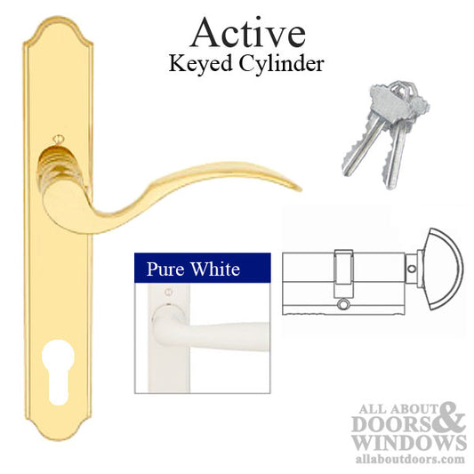 Munchen Active Handle Set M112PL/374N Pure White