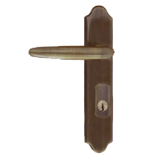 G-U Torino Handle & 45mm Plate, Active, Keyed w/ Thumbturn (Handle Above Cylinder) Choose Color