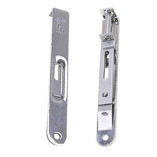 Ferco Manual 6" Flush Bolt, Route-In Radius Corner