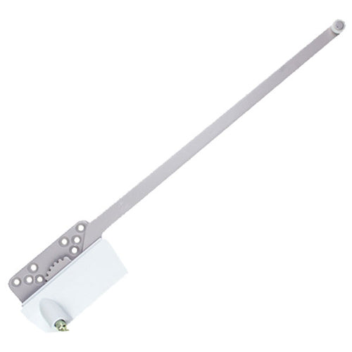 Traditional Style  Right Hand 13-1/2 Inch Straight Arm Casement Operator  White - Traditional Style  Right Hand 13-1/2 Inch Straight Arm Casement Operator  White