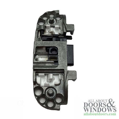 Interlock Tru-Latch spring loaded Double Hung sash lock mechanism - Interlock Tru-Latch spring loaded Double Hung sash lock mechanism
