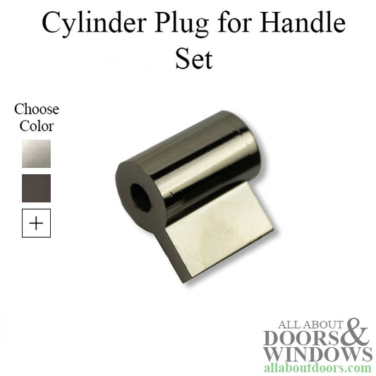 Cylinder plug for 14427 Handle Set - Choose Color