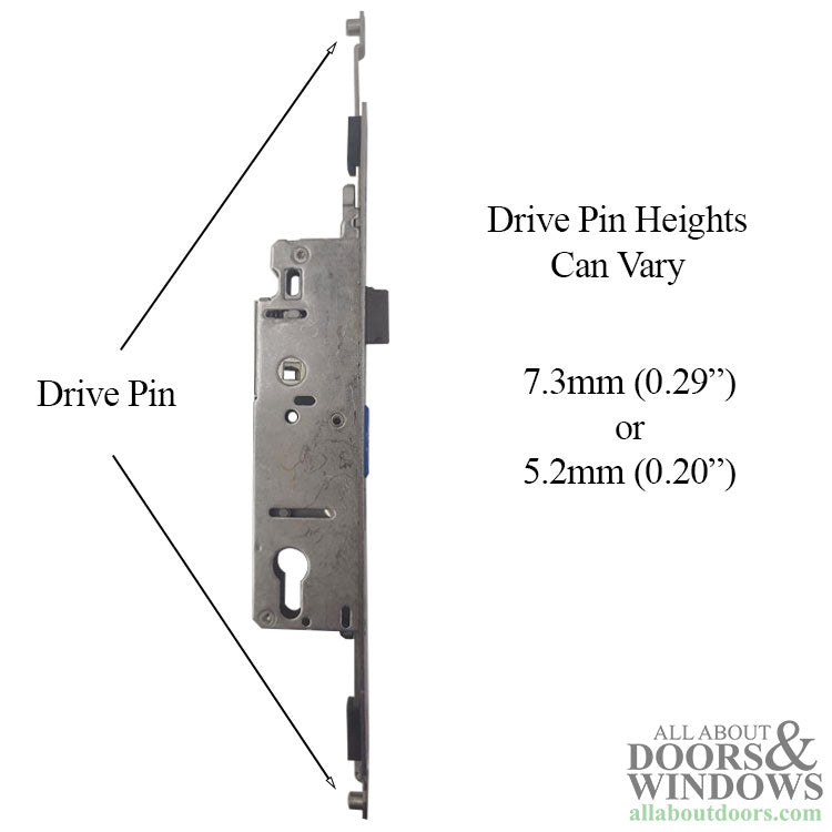 Hoppe HLS9350 Aluminum Door Gear for Balcony and Terrace Doors 35mm Backset - Hoppe HLS9350 Aluminum Door Gear for Balcony and Terrace Doors 35mm Backset