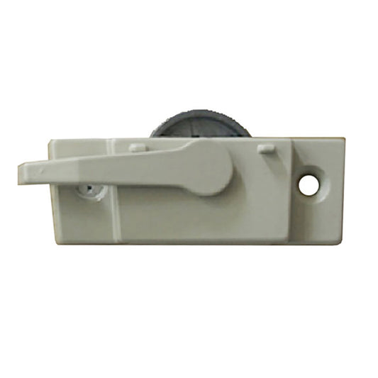 Sweep Latch, 2-1/16 x 7/16 Screw Holes, 1/8 cam, Single or Double Hung windows, RH