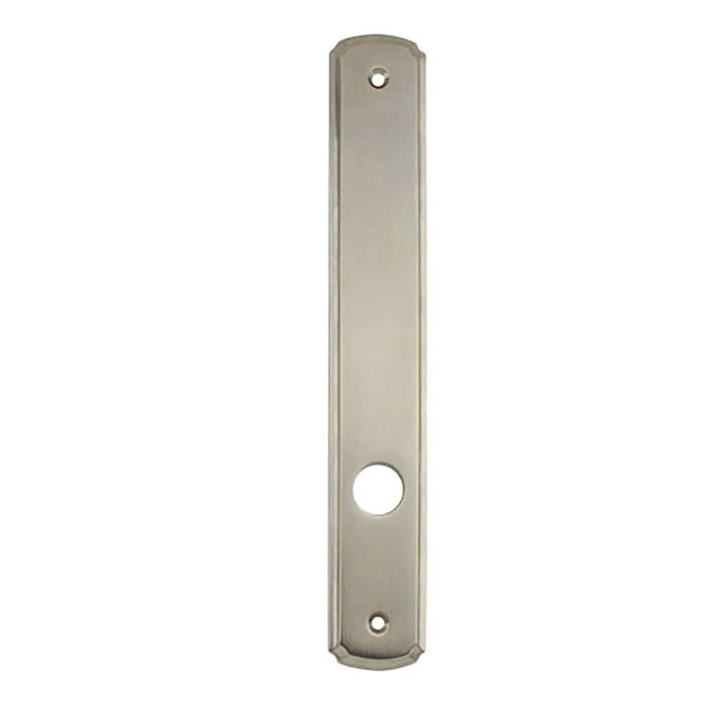 Newbury Passive Interior Escutcheon Plate - Satin Nickel - Newbury Passive Interior Escutcheon Plate - Satin Nickel