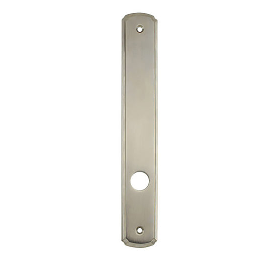 Newbury Passive Interior Escutcheon Plate - Satin Nickel