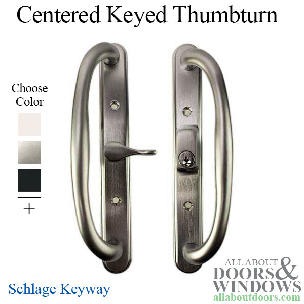 Olympus Sliding Patio Door Lever Keyed Non Handed Sliding Glass Door Handle Set - Olympus Sliding Patio Door Lever Keyed Non Handed Sliding Glass Door Handle Set
