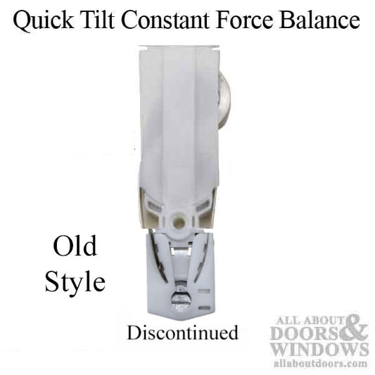 OLD STYLE Quick Tilt Constant Force Balance .540 Carrier, Tandem  Coil