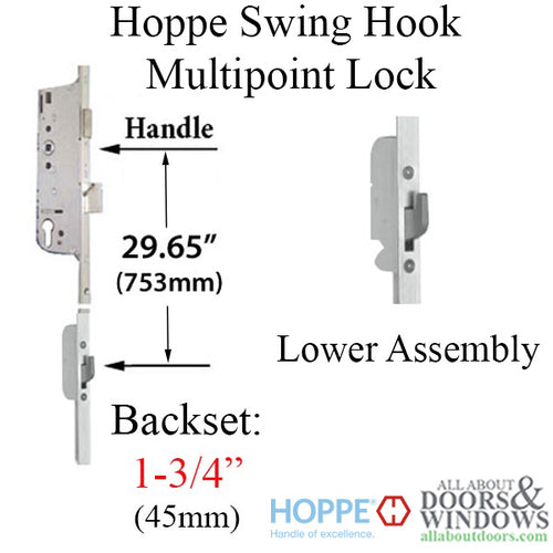 16mm  Active Swing Hook, 45/92 Hook @ 29.65