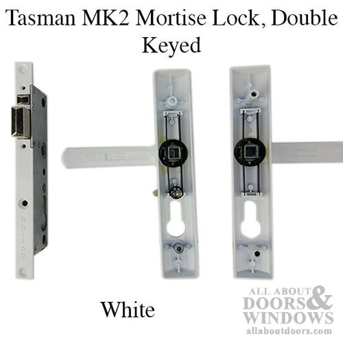 Whitco Tasman MK2 Mortise Lock and Handles No Cylinder - Whitco Tasman MK2 Mortise Lock and Handles No Cylinder
