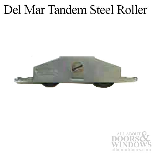 Roller Assembly for Sliding Patio Door 1.25 Inch Steel Wheel Diameter Dual Wheel Roller - Roller Assembly for Sliding Patio Door 1.25 Inch Steel Wheel Diameter Dual Wheel Roller