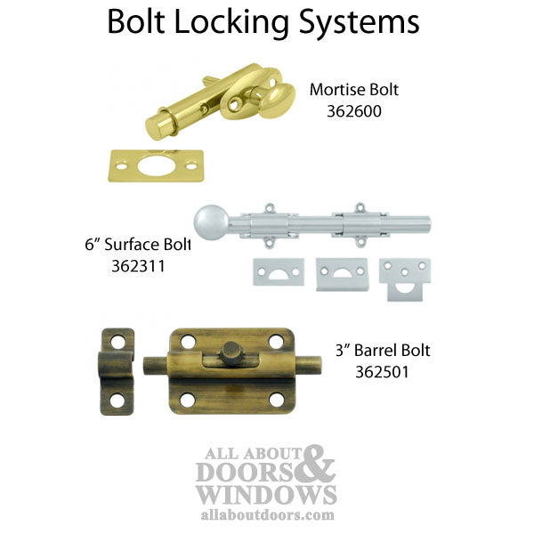 Mortise Bolt, 1-3/4
