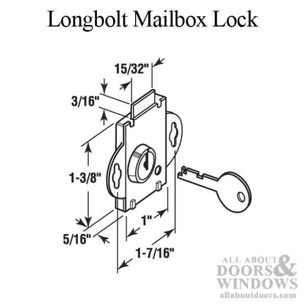 MailBox Lock 1/4