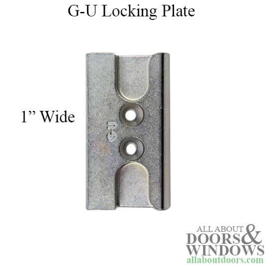 G-U Locking Plate, 1" Wide