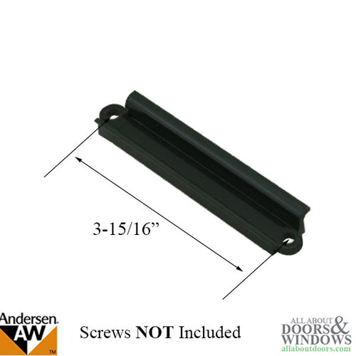 Retractable Insect Screen Interior Handle for Andersen FGD made June 2007 - Present - Forest Green - Retractable Insect Screen Interior Handle for Andersen FGD made June 2007 - Present - Forest Green