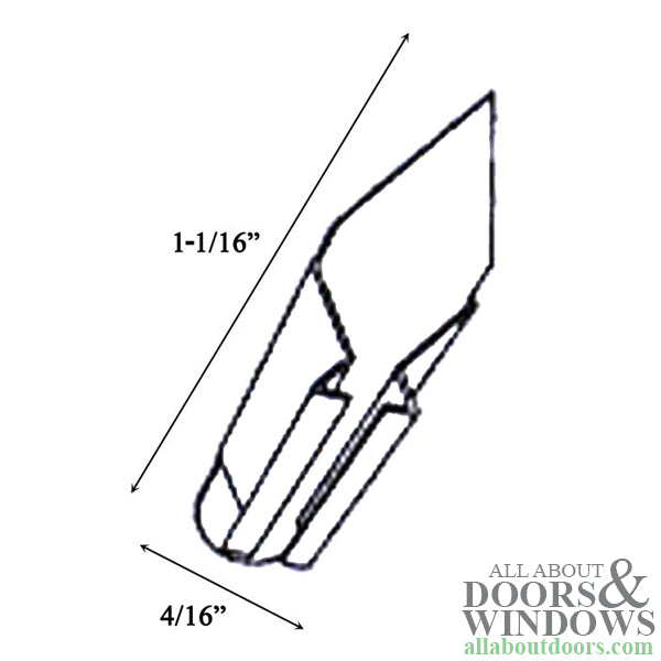 Andersen Grille Fastener Terratone 1-1/8