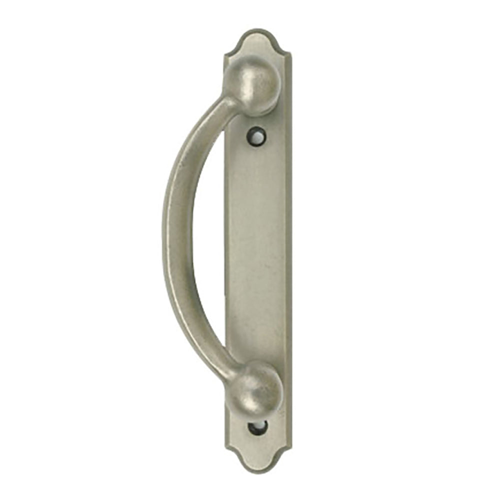 Andersen Frenchwood Gliding Door Handle - Encino - LH Interior/RH Exterior - Distressed Nickel - Andersen Frenchwood Gliding Door Handle - Encino - LH Interior/RH Exterior - Distressed Nickel