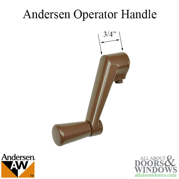 Andersen Operator Handle - Bronze - Andersen Operator Handle - Bronze