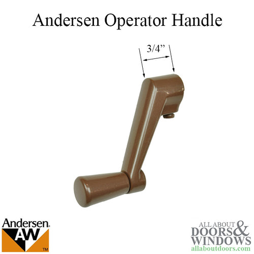 Andersen Operator Handle - Bronze - Andersen Operator Handle - Bronze