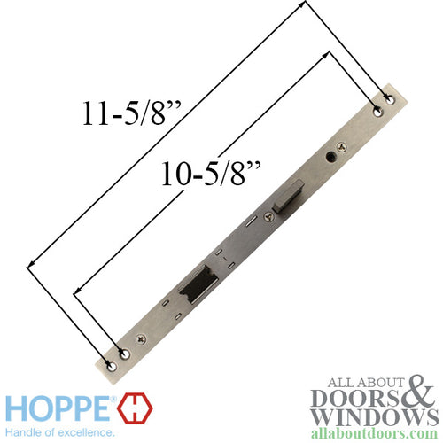 Hoppe Single Point Mortise Lock 1-3/8