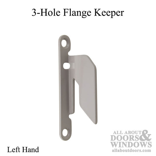 3-Hole Flange Keeper - Left Hand