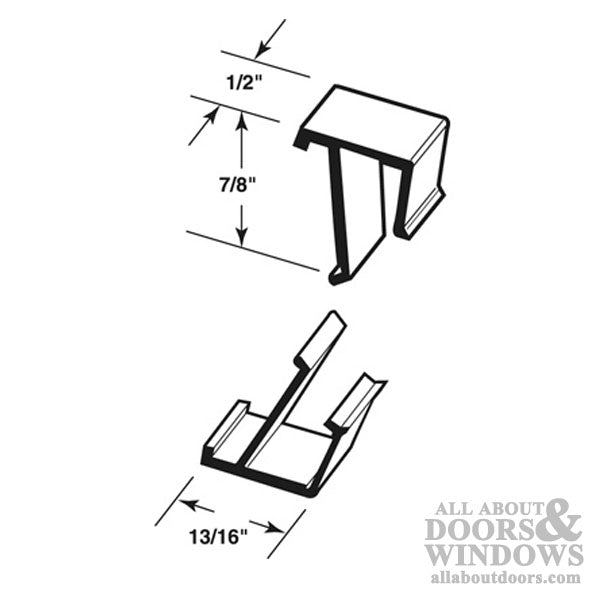 Retainer Clips for H & D Industries Windows - 4 sets - Retainer Clips for H & D Industries Windows - 4 sets