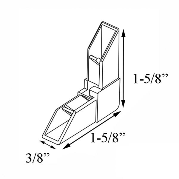 Weather Shield Storm and Window Screen Frame Corner - Weather Shield Storm and Window Screen Frame Corner
