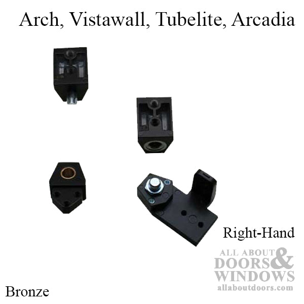 Store Front Commercial Doors Pivot Hinge Arch/ Vistawall - Right Hand -Aluminum - Store Front Commercial Doors Pivot Hinge Arch/ Vistawall - Right Hand -Aluminum