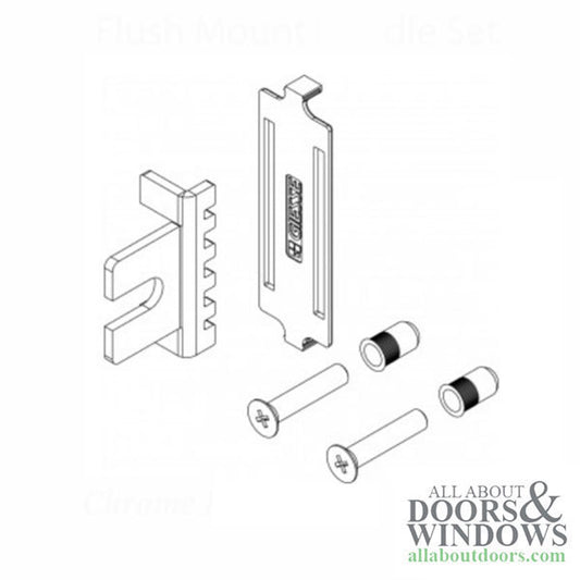 Giesse Asia Plus Outward opening Fork kit -