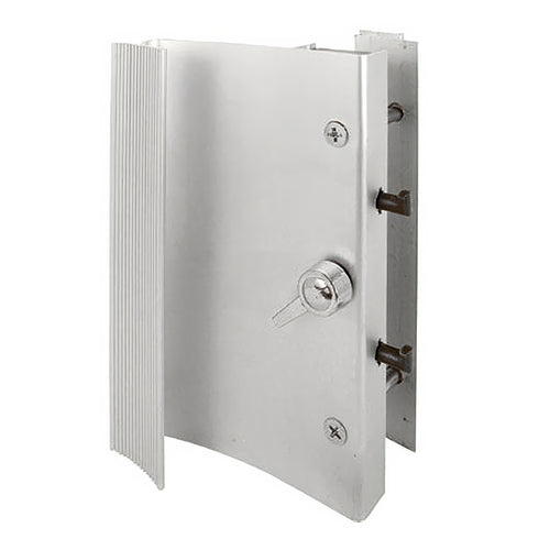 Handle Set for Sliding Patio Door with Extruded Aluminum Inside and Outside Pulls - Handle Set for Sliding Patio Door with Extruded Aluminum Inside and Outside Pulls