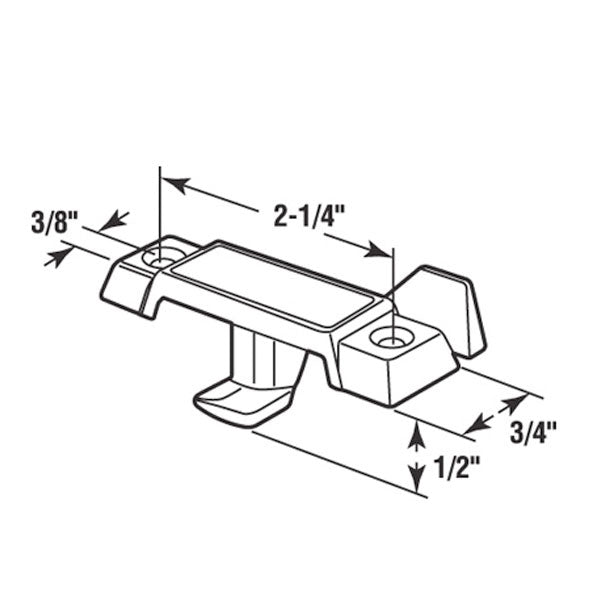 Sweep Latch, 1/2