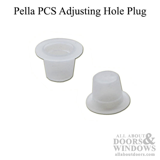 Pella PCS Adjusting Hole Plug - For Pella Pro-Line Sliding Door