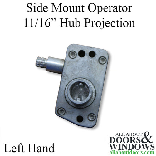 Side Mount Torque Operator for Awning or Louvre Windows 11/16