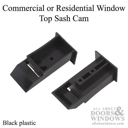 Top Sash Cam, Residential or Commercial Window - Black - Top Sash Cam, Residential or Commercial Window - Black