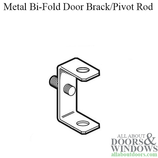Bracket, Pivot Rod, Metal bi-fold Door