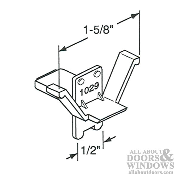 Window Screen Retainer Clip 1-5/8