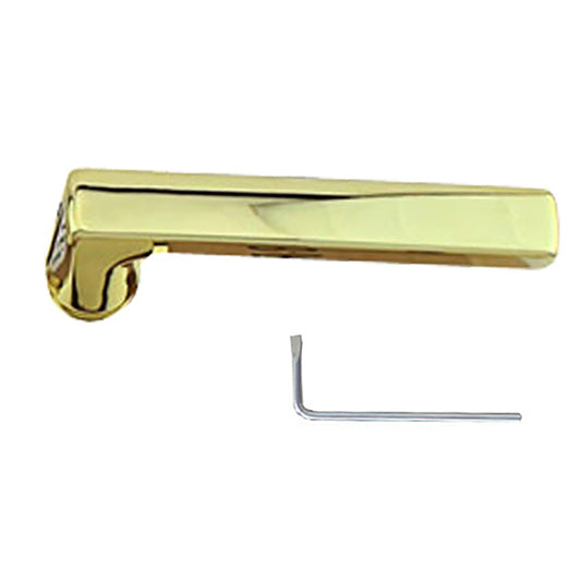 Dallas Lever Handle for Active/Inactive Handlesets - Resista Brass