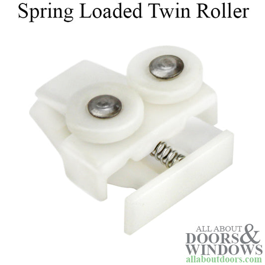 Spring Loaded Twin Roller with Guide Bracket