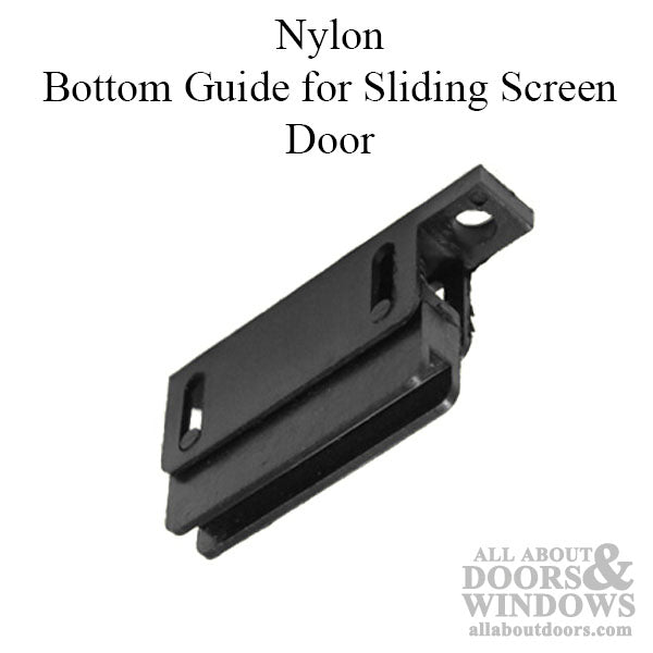 Bottom Guide for Sliding Screen Door - Bottom Guide for Sliding Screen Door