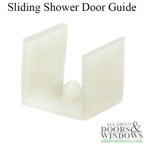 Sliding Shower Door Bottom Guide Nylon Sold in Pairs - Sliding Shower Door Bottom Guide Nylon Sold in Pairs