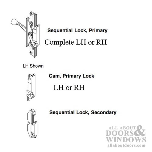 Marvin Primary Lock Cam For Left Hand Casement Window and Awning Windows - Marvin Primary Lock Cam For Left Hand Casement Window and Awning Windows